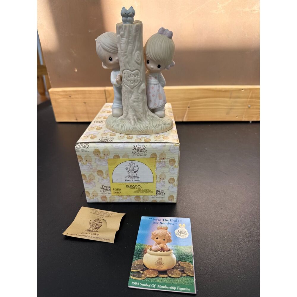 1979 Precious Moments "Thee I Love" Figurine E-3116